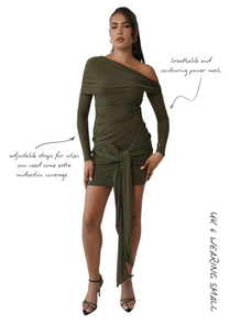 Mina Mini Dress - Khaki
