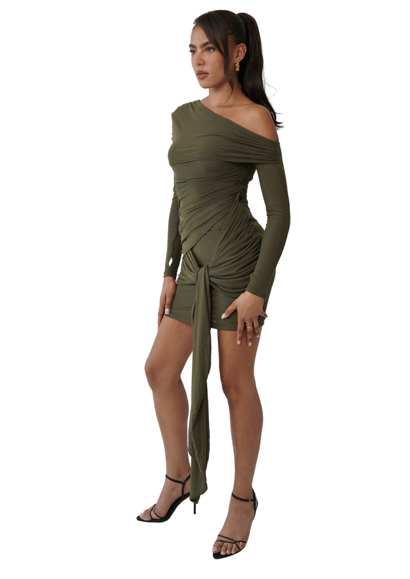 Mina Mini Dress - Khaki