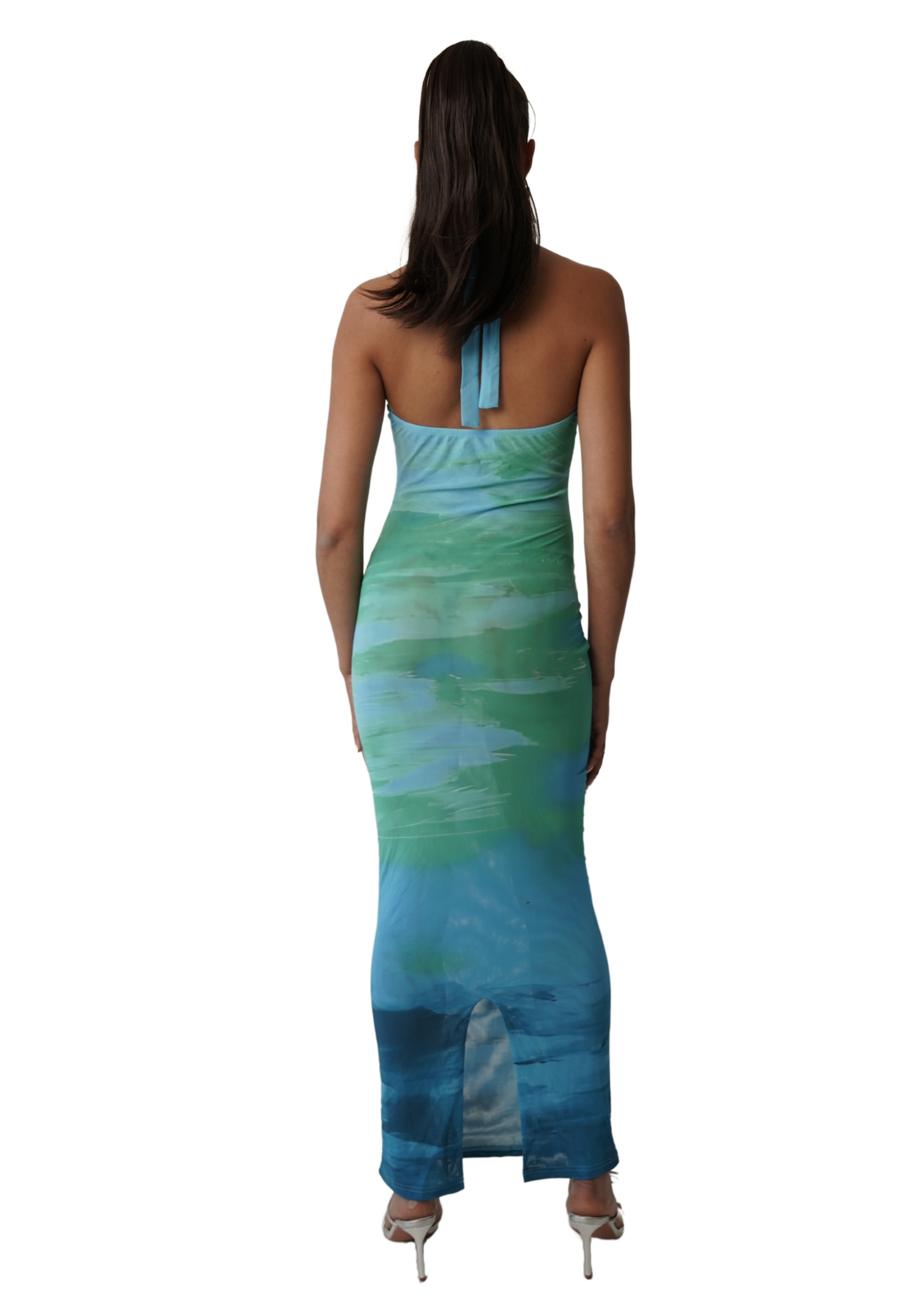 Aaliyah Midaxi Dress - Blue