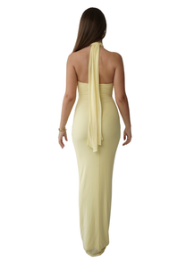 Niki Maxi Dress - Butter Yellow